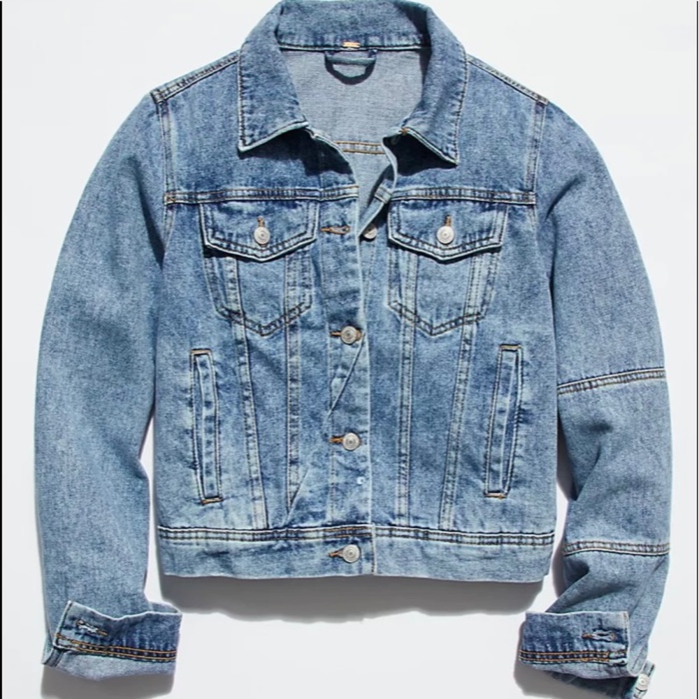 NWT FP Rumors Denim Jacket